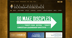 Desktop Screenshot of htdiocese.org